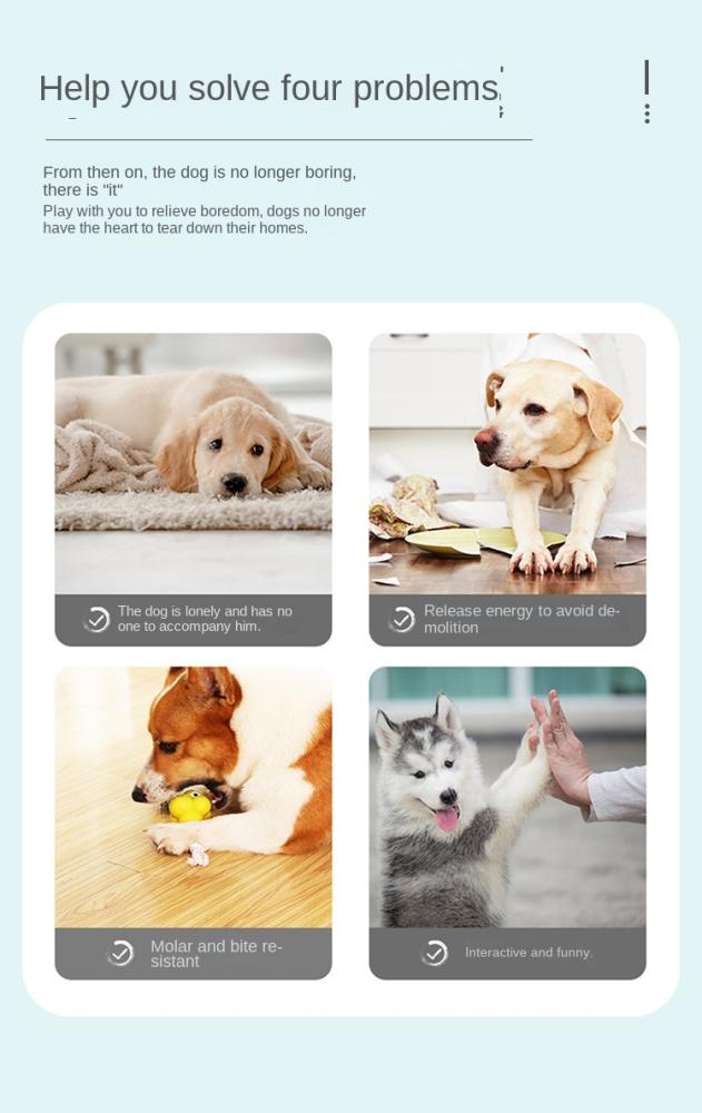 Rabbit Hair Linen Dog Toy Series