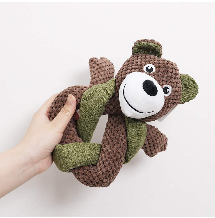 Rabbit Hair Linen Dog Toy Series