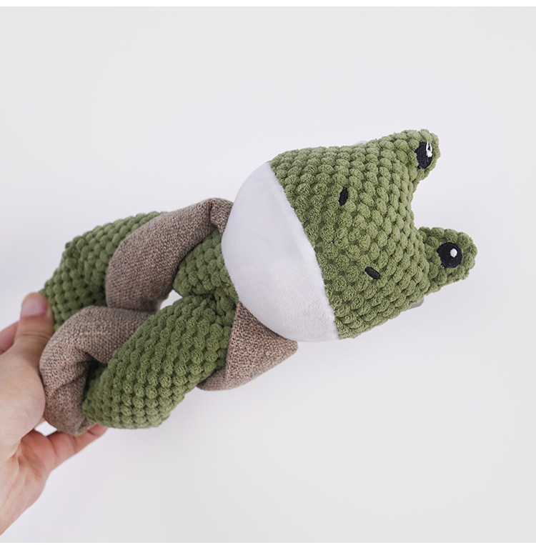 Rabbit Hair Linen Dog Toy Series