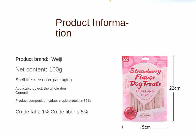 Dog Snacks Collagen Teeth Grinding Rod