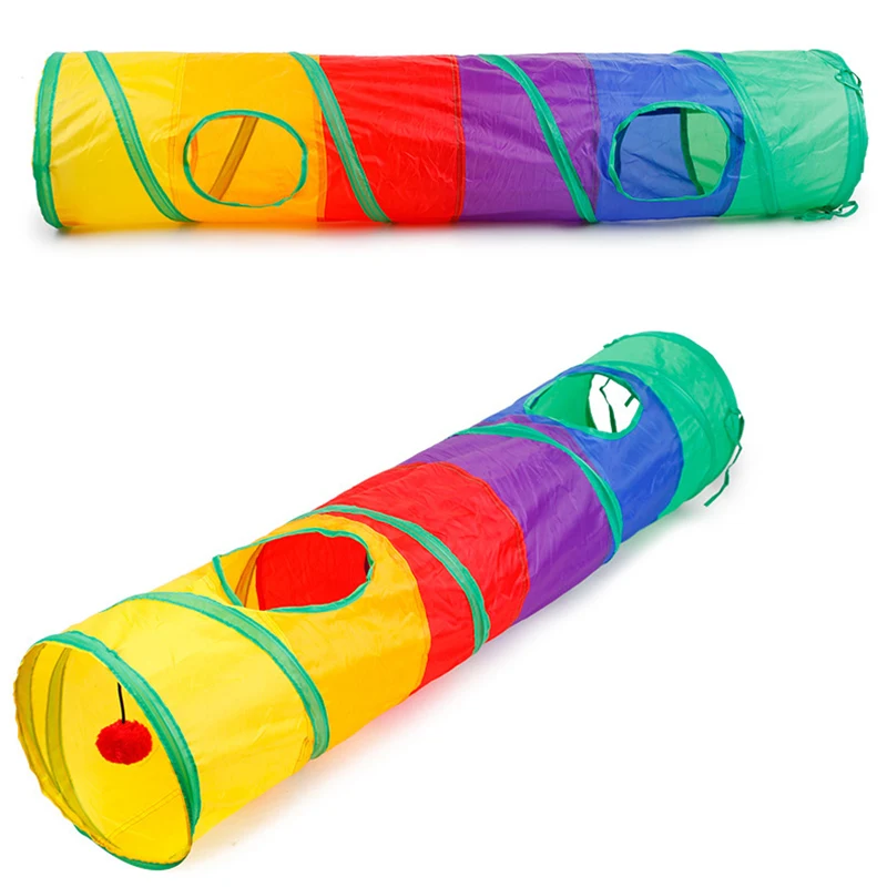 Cat Tunnel Pet Tube Collapsible Play Toy