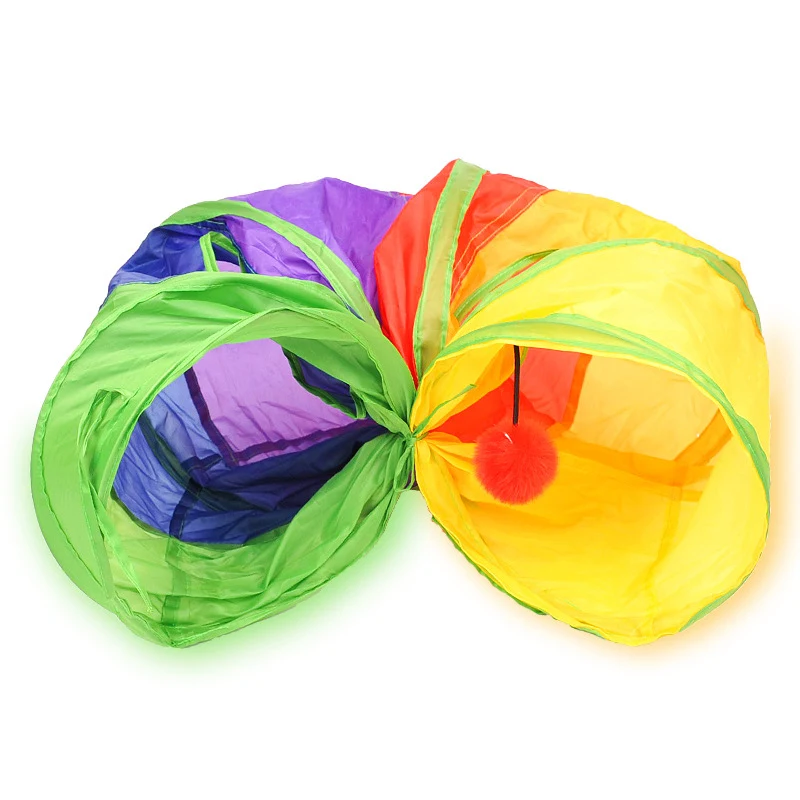 Cat Tunnel Pet Tube Collapsible Play Toy