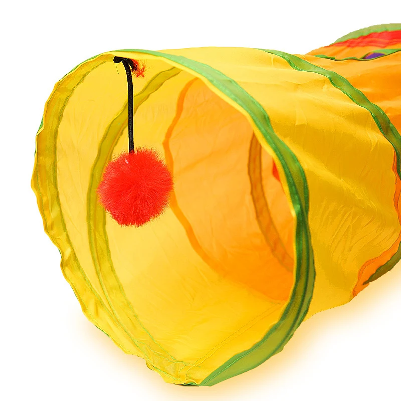 Cat Tunnel Pet Tube Collapsible Play Toy
