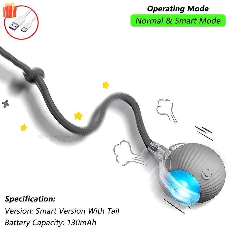 Rechargeable Smart Pet Interactive Toy