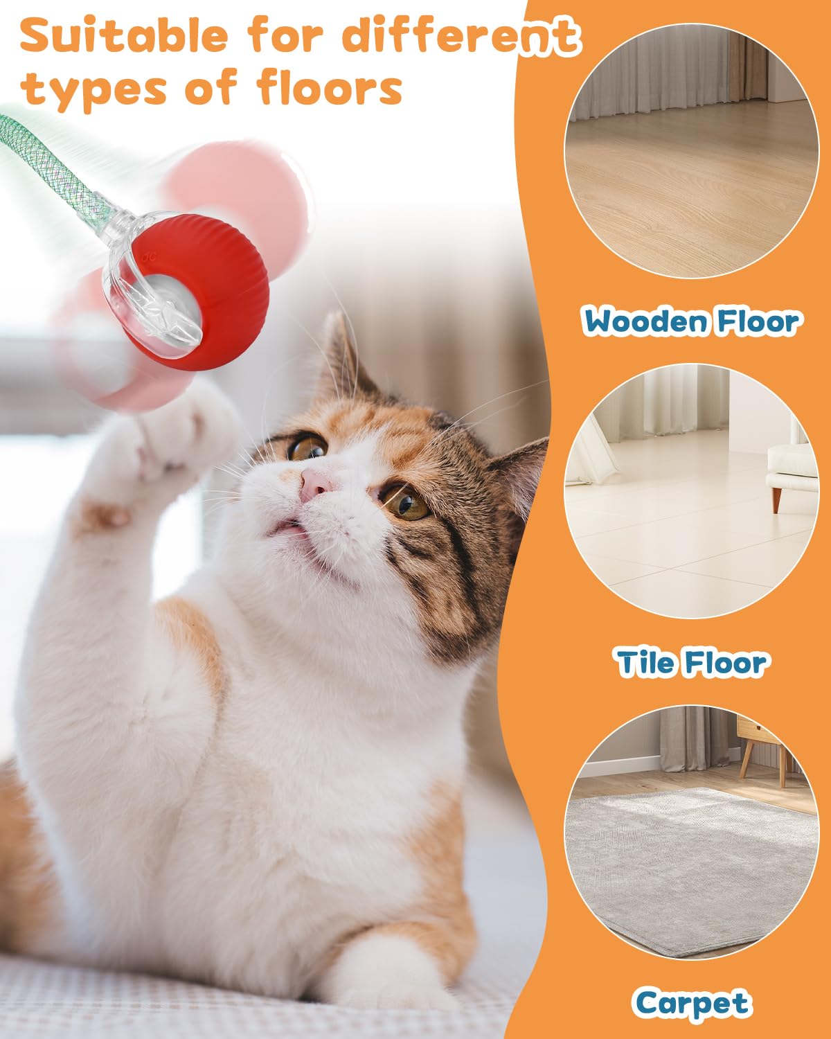 Rechargeable Smart Pet Interactive Toy