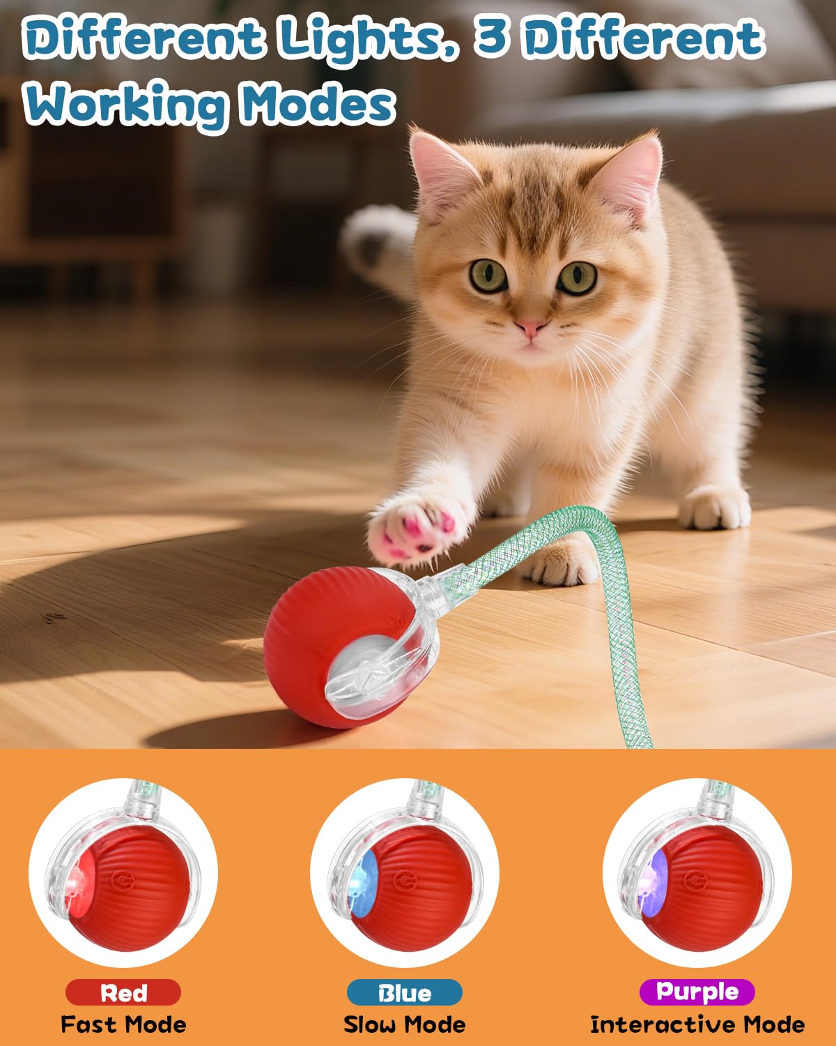 Rechargeable Smart Pet Interactive Toy