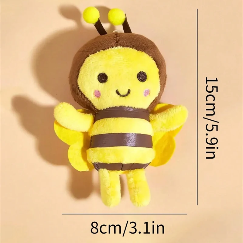 Small Bee Plush Toy For Dogs And Cats