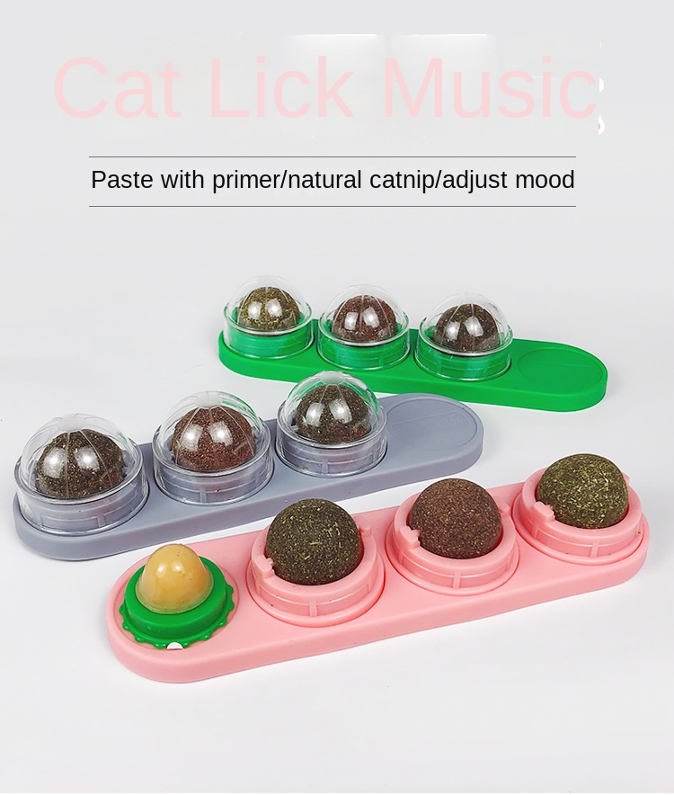 Cat Snacks Mint Spinning Ball