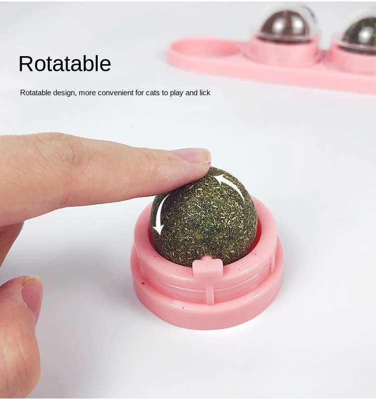 Cat Snacks Mint Spinning Ball