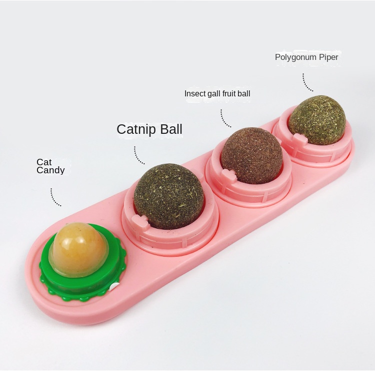 Cat Snacks Mint Spinning Ball