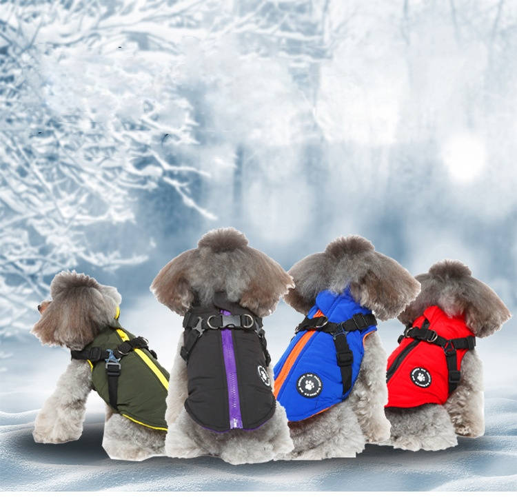 Dog Autumn And Winter Vest Jacket