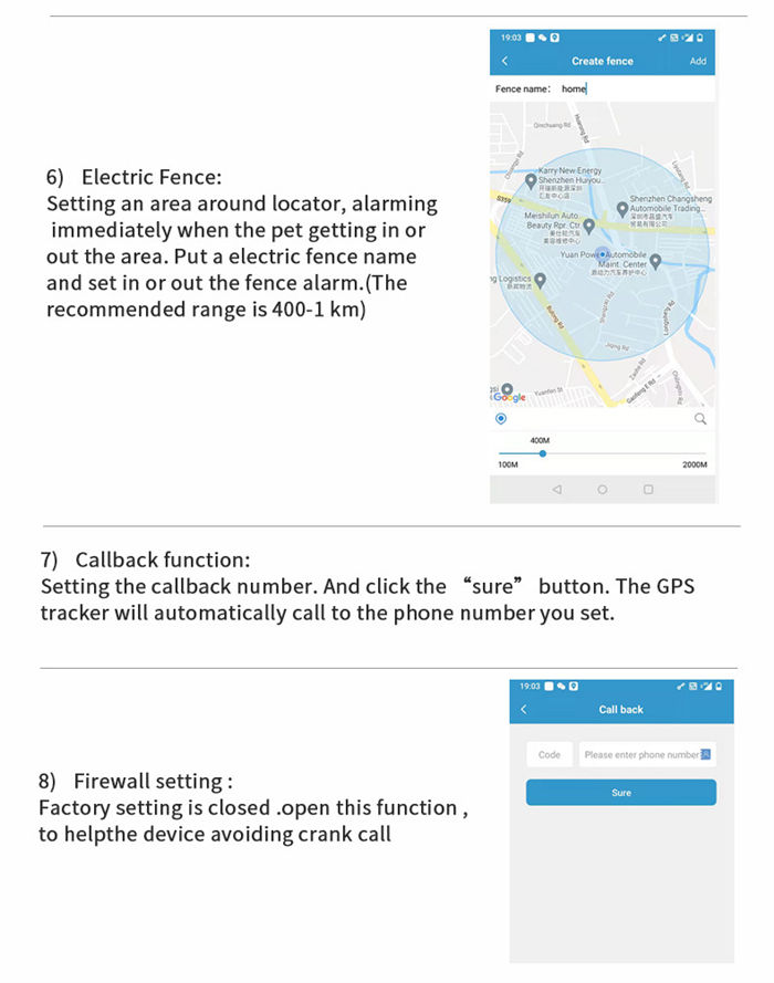 Pet GPS Anti Loss Device