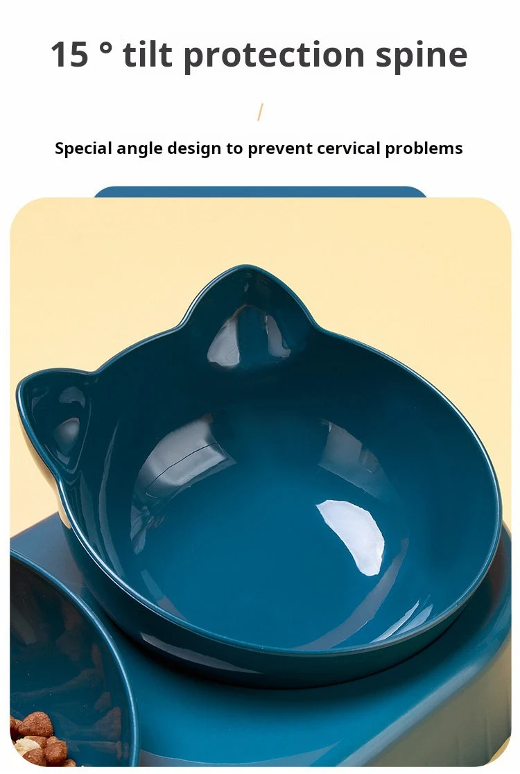 Pet Bowl With Gravity Water Bottle