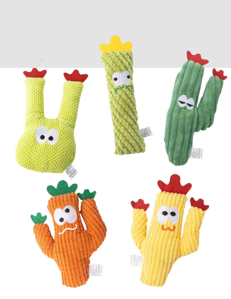 Cat Plush Bite Toy Catnip Pillow