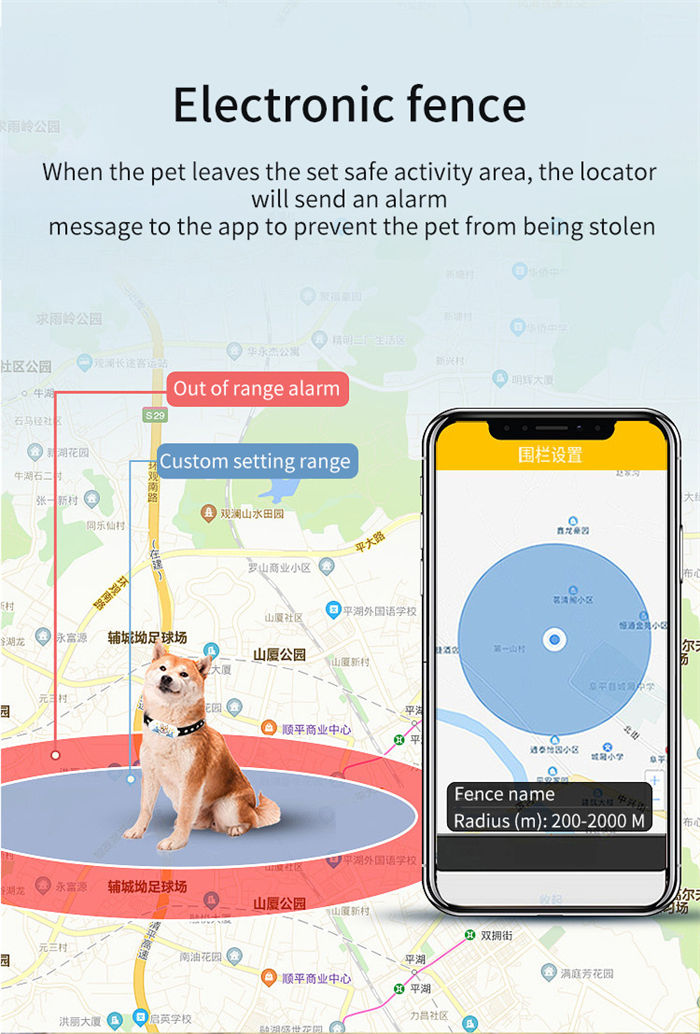Cat And Dog Specific Positioning Anti Loss Device