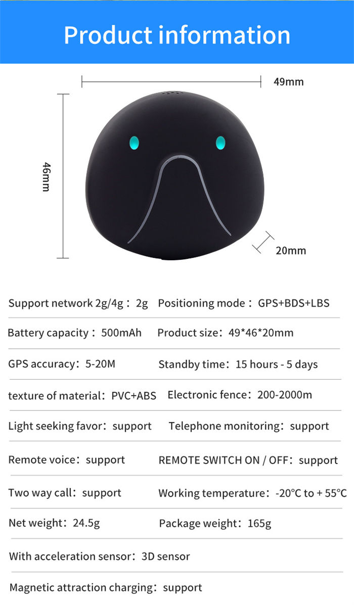 Cat And Dog Specific Positioning Anti Loss Device