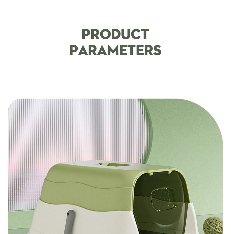 Fully Enclosed Odor Proof Cat Toilet