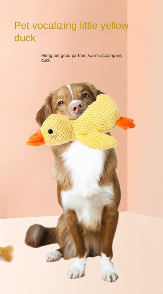 Dog Toy Plush Sound Duck