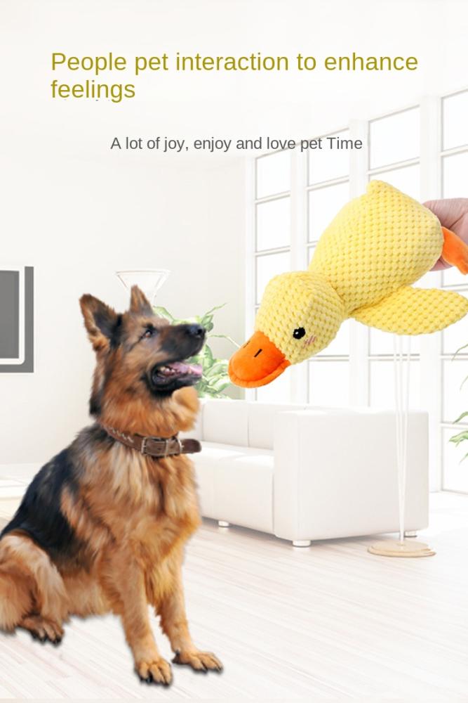 Dog Toy Plush Sound Duck