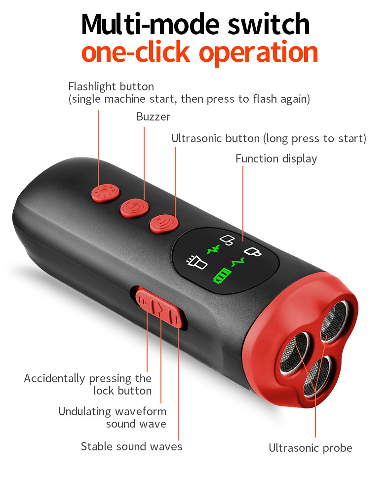 Ultrasonic Equipment For Driving Dogs Away