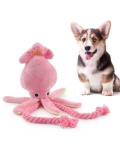 Octopus Shaped Dog Toy