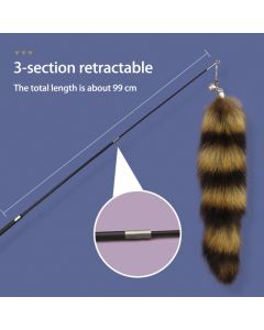 Fox Hair Changing Pet Cat Stick