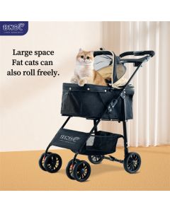 Four Wheeled Pet Folding Baby Stroller