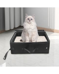 Portable Foldable Travel Pet Garbage Bin Dog Toilet