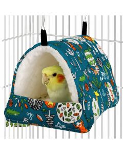 Parrot Bird Cage Winter Warm Bird Nest Hammock Tent