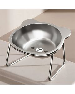 Relieve Beard Fatigue With Stainless Steel Cat Bowl