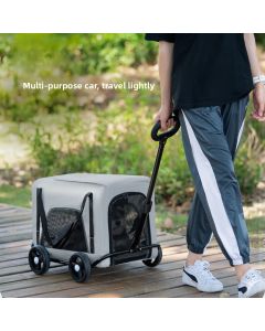 Two In One Pet Stroller For Outdoor Travel