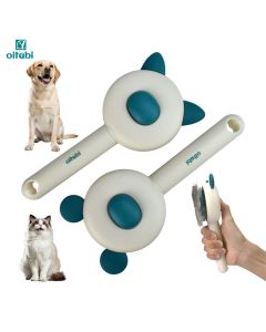 Pet Hair Removal Self Cleaning Smooth Brush