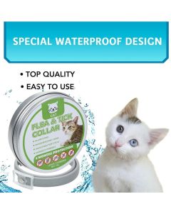 Cat Flea And Tick Collar Control Natural Essential Oil Adjustable Control