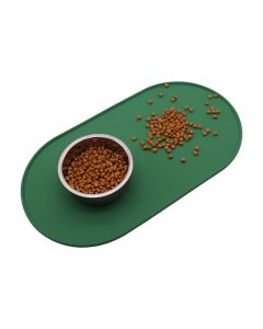 Dog And Cat Eating Mat