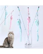Funny Cat Stick Bouncy Rod Bell Bait