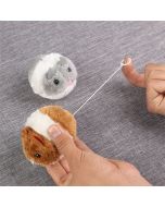 Plush Mouse Shaped Cat Toy
