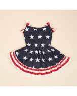 Dog Summer Striped Dress