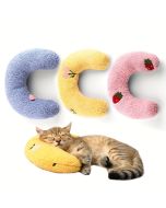Pet U-shaped Neck Pillow With Crescent Shape