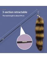 Fox Hair Changing Pet Cat Stick