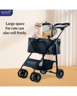 Four Wheeled Pet Folding Baby Stroller