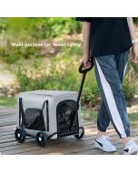 Two In One Pet Stroller For Outdoor Travel