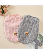 Warm Winter Wool Pet Vest Jacket