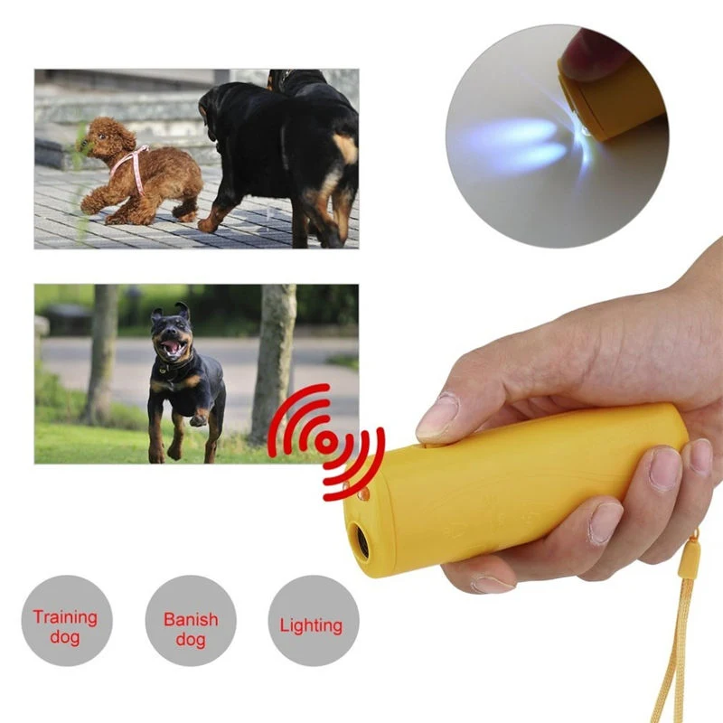 Three In One Dog Ultrasonic Anti Barking Device