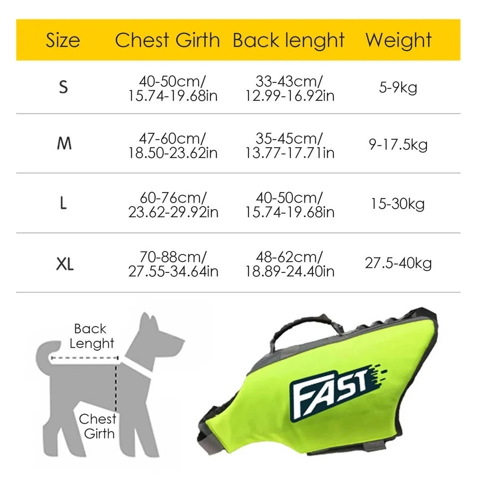 Summer Pet Swimming Life Jacket