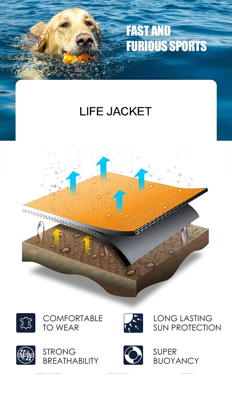 Summer Pet Swimming Life Jacket