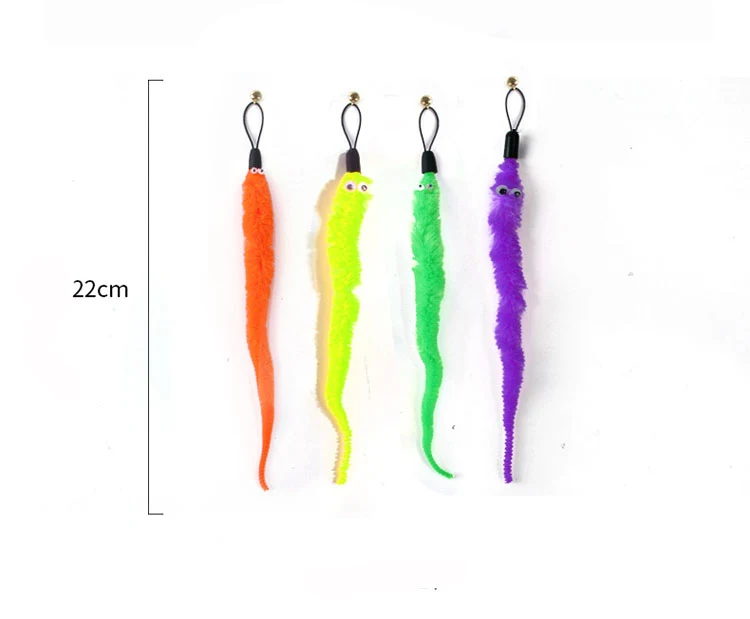 Funny Cat Interactive Toys Feather Teaser Stick