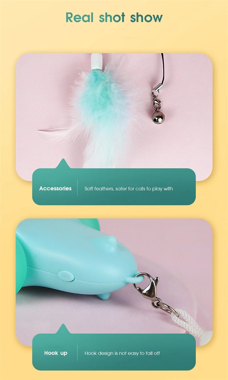 Intelligent Induction Electric Running Mouse Cat Toy