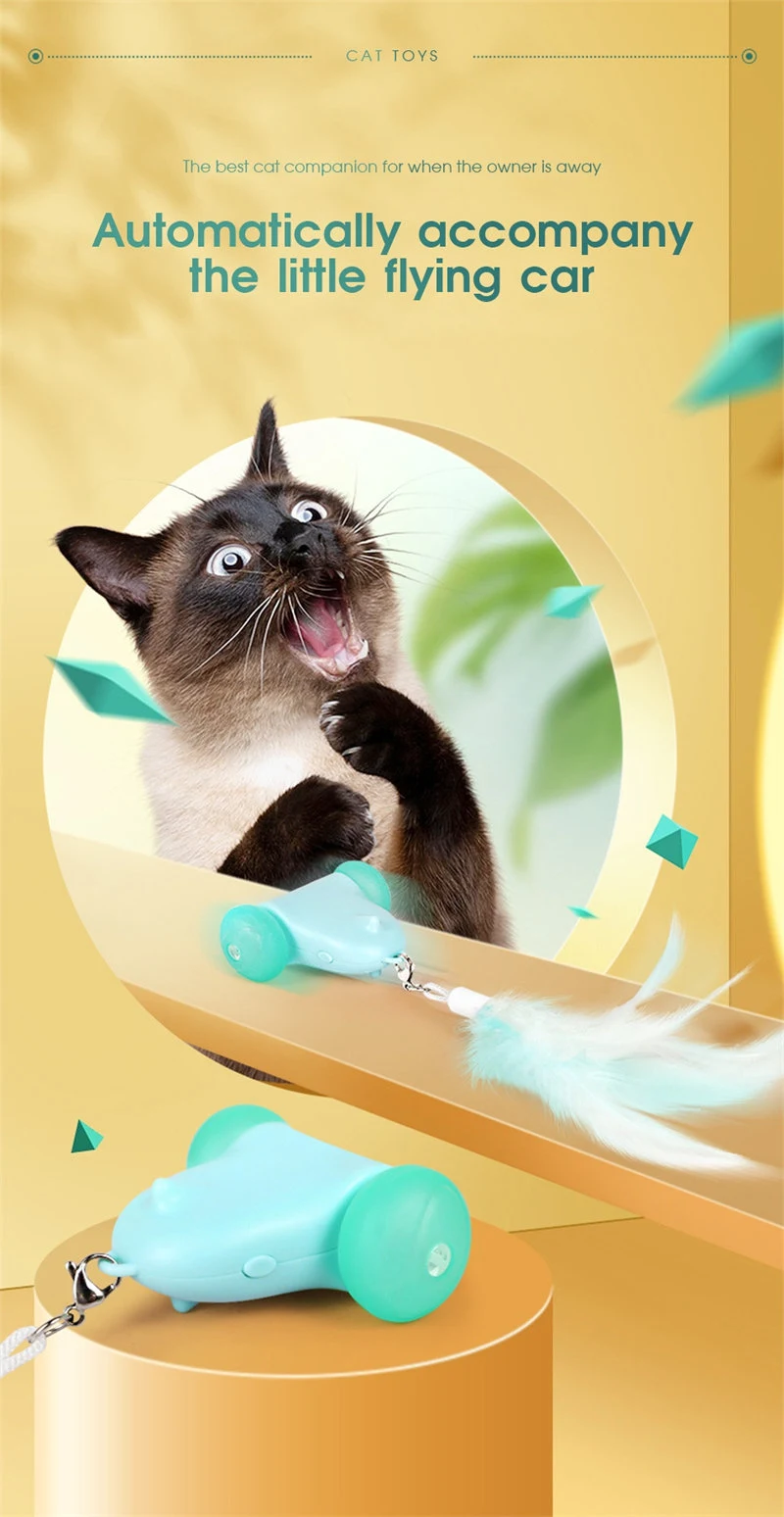 Intelligent Induction Electric Running Mouse Cat Toy
