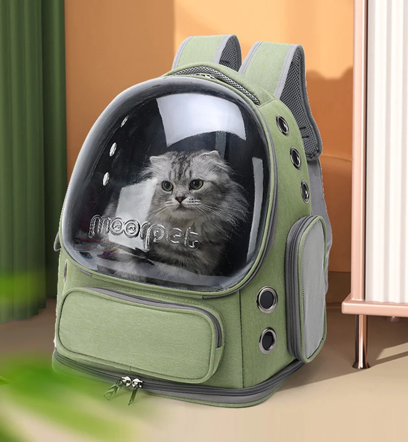 Transparent Breathable Cat Travel Backpack