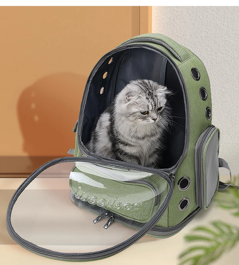 Transparent Breathable Cat Travel Backpack